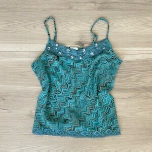 apt 9 sequin lace tank top